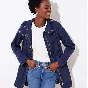 nwt loft modern anorak